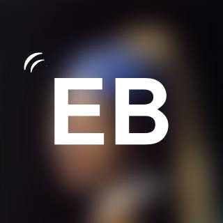 EB glamour monogram on Behance