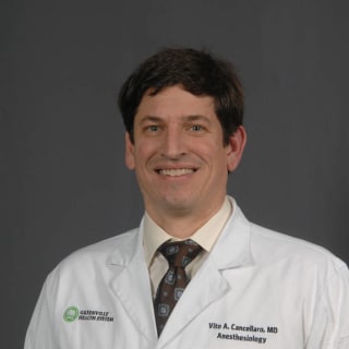Vito Cancellaro, MD, Anesthesiology, Greenville, SC, Prisma Health Greenville Memorial Hospital