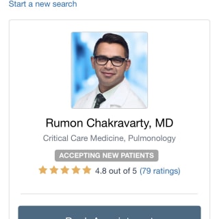 Rumon Chakravarty, MD, Pulmonology, York, PA