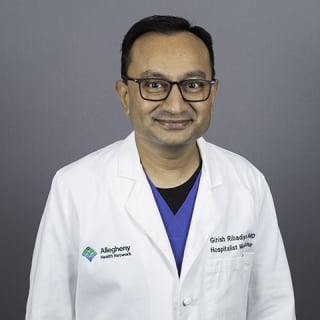 Girish (Patel) Ribadiya, MD, Internal Medicine, Canonsburg, PA