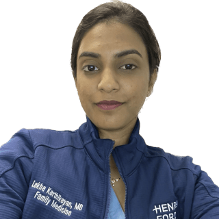 Lekha Karthikeyan, MD, Family Medicine, Jackson, MI