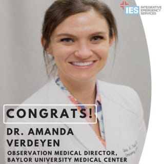 Amanda Verdeyen, DO, Emergency Medicine, Grapevine, TX