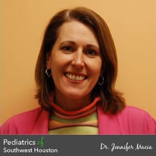 Jennifer Macia, MD, Pediatrics, Bellaire, TX