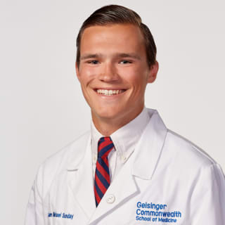 Adam Sunday, MD, Resident Physician, Hershey, PA