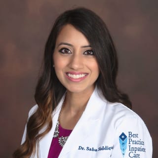 Saba Siddiqui, MD, Internal Medicine, Long Grove, IL, Advocate Good Shepherd Hospital