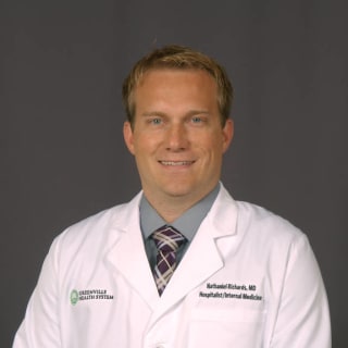 Nathaniel Richards, MD, Internal Medicine, Seneca, SC, Prisma Health Greenville Memorial Hospital