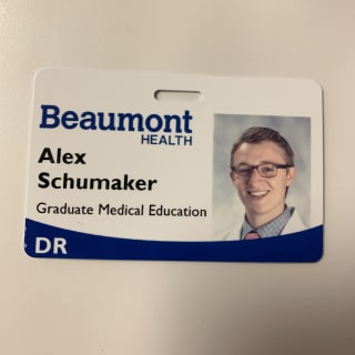 Alex Schumaker, MD, Physical Medicine/Rehab, Royal Oak, MI, Corewell Health William Beaumont University Hospital