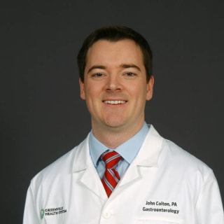 John Colton IV, PA, Physician Assistant, Greenville, SC, Prisma Health Greenville Memorial Hospital