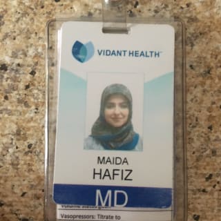 Maida Hafiz, MD, Pulmonology, Greenville, NC, Oklahoma City VA Medical Center