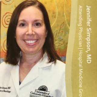 Jennifer Simpson, MD, Neurology, Aurora, CO, University of Colorado Hospital