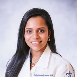 Anita Gopalakrishnan, MD, Internal Medicine, Atlanta, GA, Orlando Health Orlando Regional Medical Center