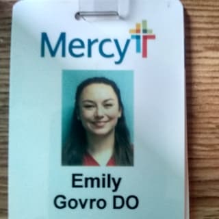 Emily Govro, DO, Family Medicine, Creve Coeur, MO, Mercy Hospital Jefferson