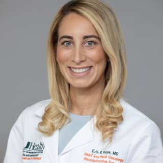Erin Kaye, MD, Otolaryngology (ENT), Miami, FL, University of Miami Hospital