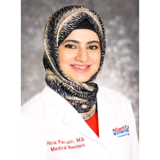 Hina Farrukh, MD, Internal Medicine, Mays Landing, NJ, AtlantiCare Regional Medical Center, Atlantic City Campus