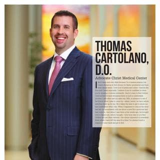 Thomas Cartolano, DO, General Surgery, Oak Lawn, IL, Advocate Christ Medical Center