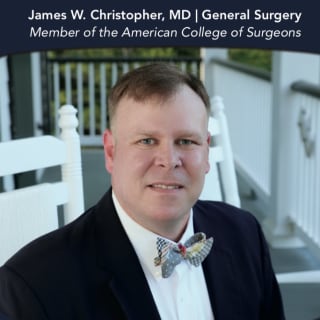 James Christopher, MD, General Surgery, Mandeville, LA, St. Tammany Health System