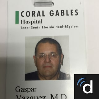 Gaspar Vazquez Demiguel, MD, Emergency Medicine, Coral Gables, FL