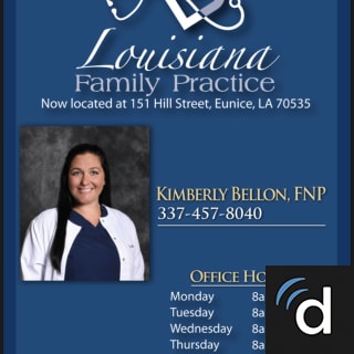 Kimberly Bellon, Family Nurse Practitioner, Eunice, LA
