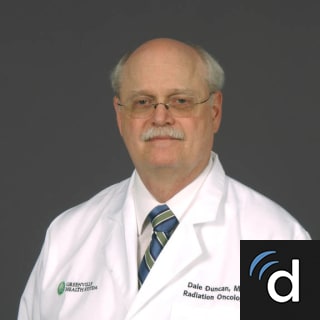 Dale Duncan, MD, Radiation Oncology, Greenville, SC